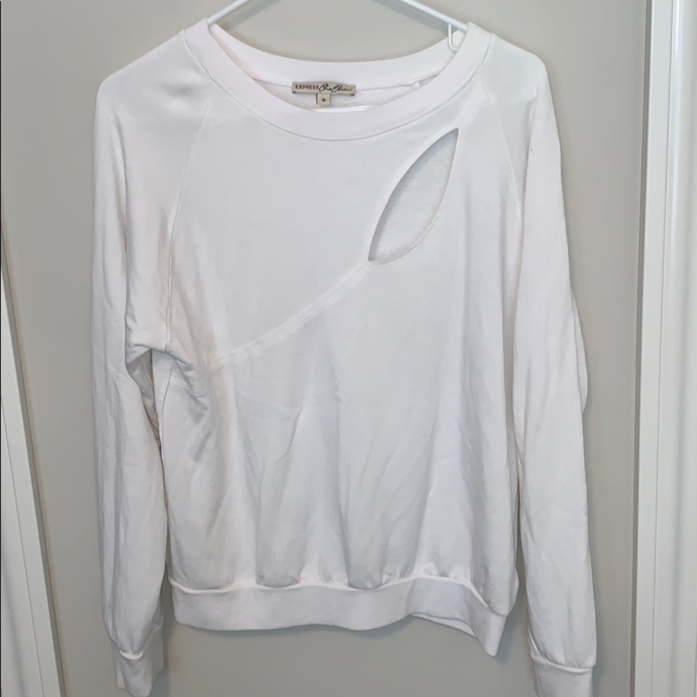 CoZy cutout sweatshirt